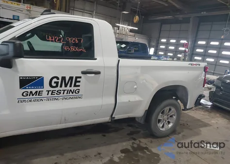 2024 Chevrolet Silverado 1500 4Wd Standard Bed Wt z USA, uszkodzony, nr VIN 3GCNDAEK8RG283394